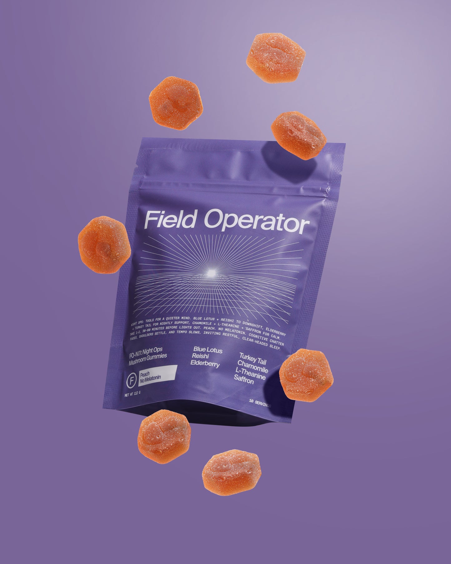 Field Operator Night Ops pouch with gummies